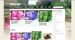 Desktop Screenshot of fraserrug.com